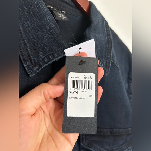 Guess Distressed Button-Down - Picture 8 of 17